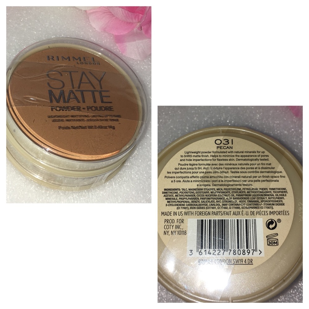 3-$10 Rimmel Stay Matte Pressed Setting Powder - Picture 3 of 5